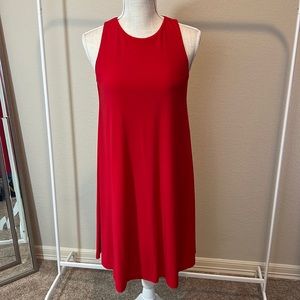 Ralph Lauren Red midi dress